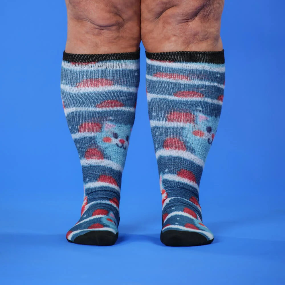 Knitty Kitty EasyStretch™ Socks