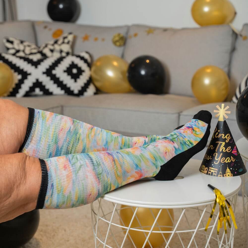 Pastel Pond EasyStretch™ Socks