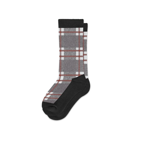 Grey Tartan EasyStretch™ Socks