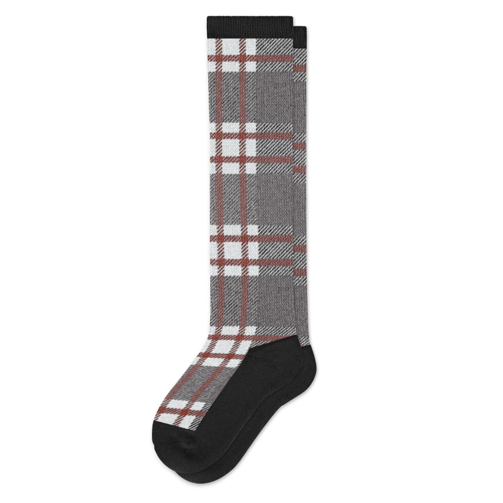 Grey Tartan EasyStretch™ Socks