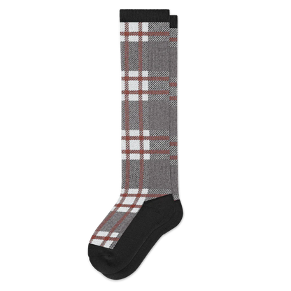 Grey Tartan EasyStretch™ Socks