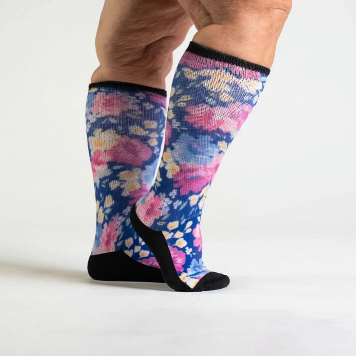 Floral EasyStretch™ Socks