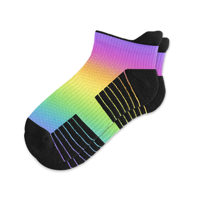 Rainbow Ankle Compression Socks